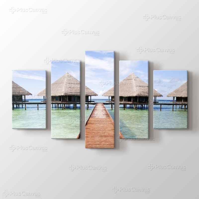 Maldives - Tropical Beach görseli.