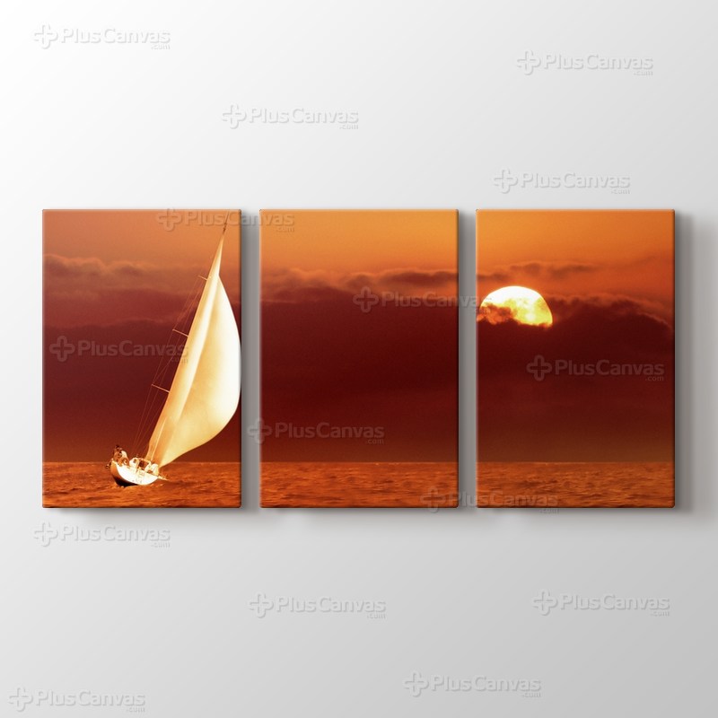 Sailing at Sunset görseli.