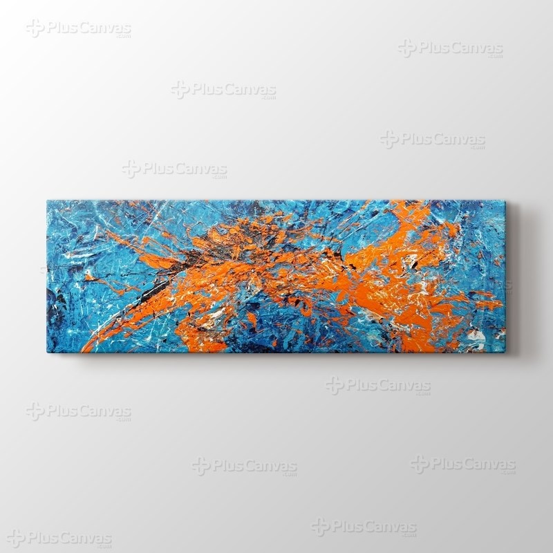 Orange Cyan Abstract görseli.