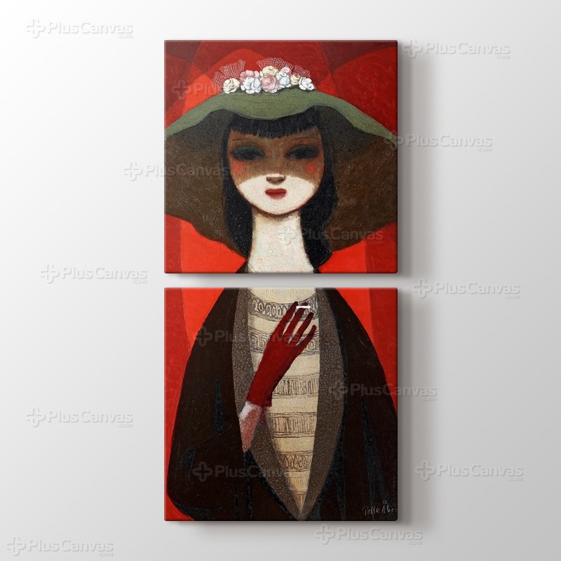 Woman with Cigarette görseli.