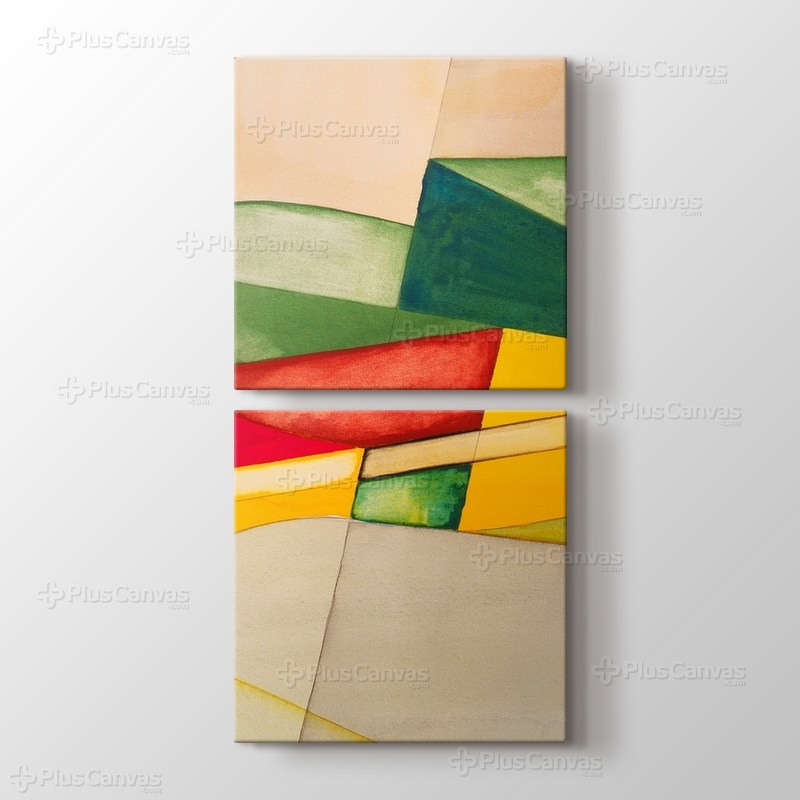 Soyut sulu boya renkler görseli.