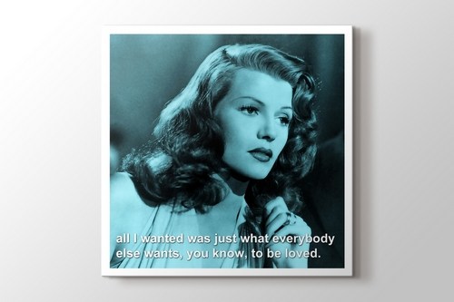 Rita Hayworth - To Be Loved görseli.