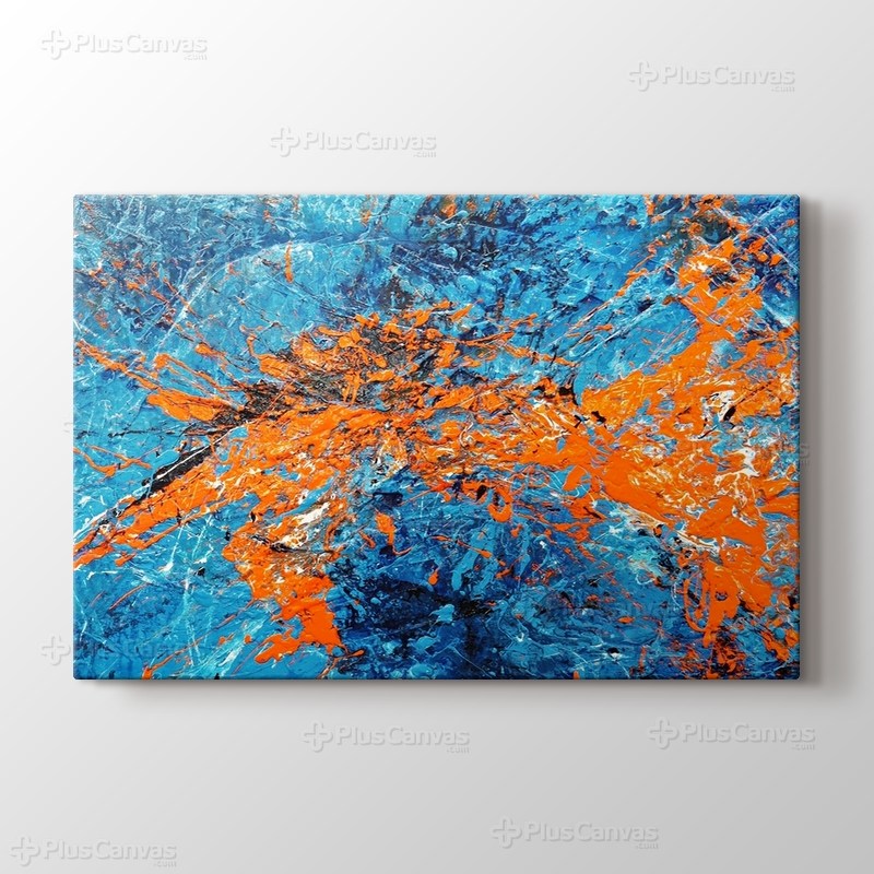 Orange Cyan Abstract görseli.