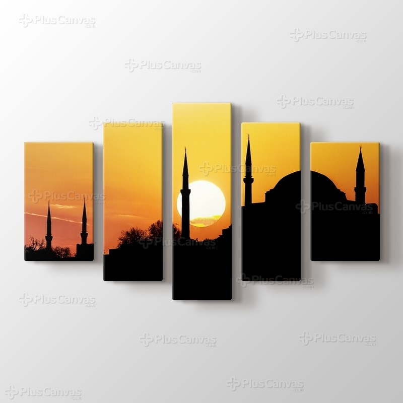 Aya Sofya - Sultan Ahmet Günbatımı görseli.