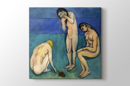 Bathers with a Turtle görseli.