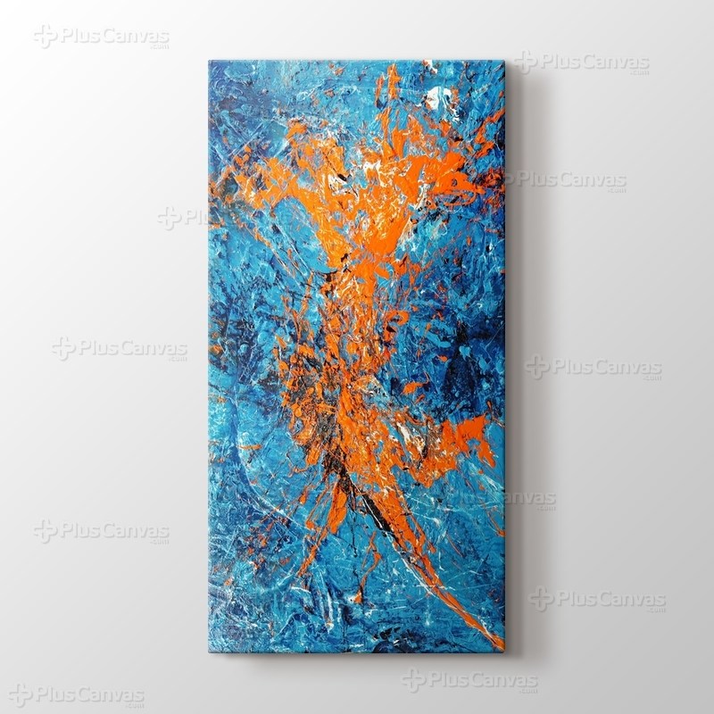 Orange Cyan Abstract görseli.