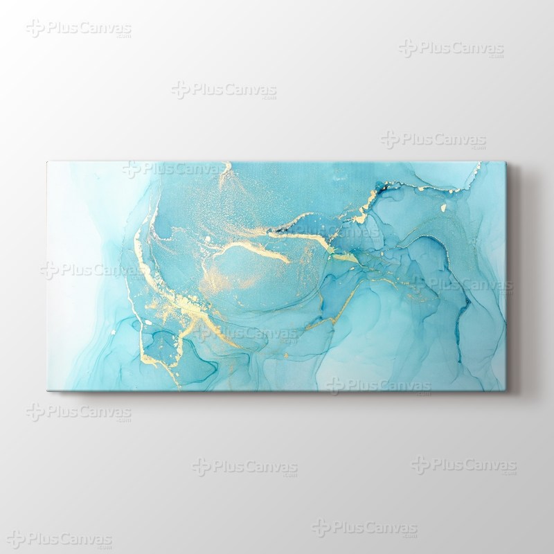 Golden Cyan Marble görseli.