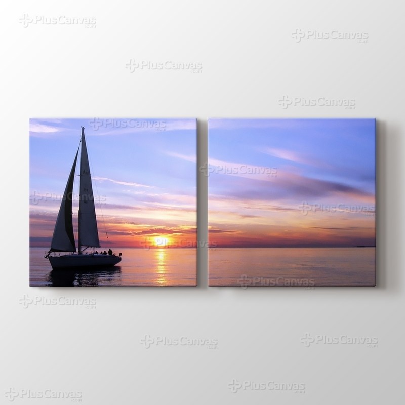 Yatching at Sunset görseli.