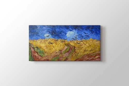 Wheatfield With Crows görseli.