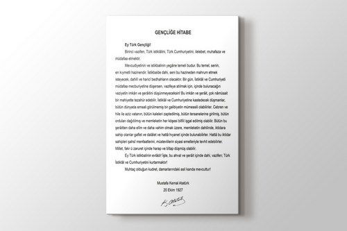 Gençliğe Hitabe görseli.