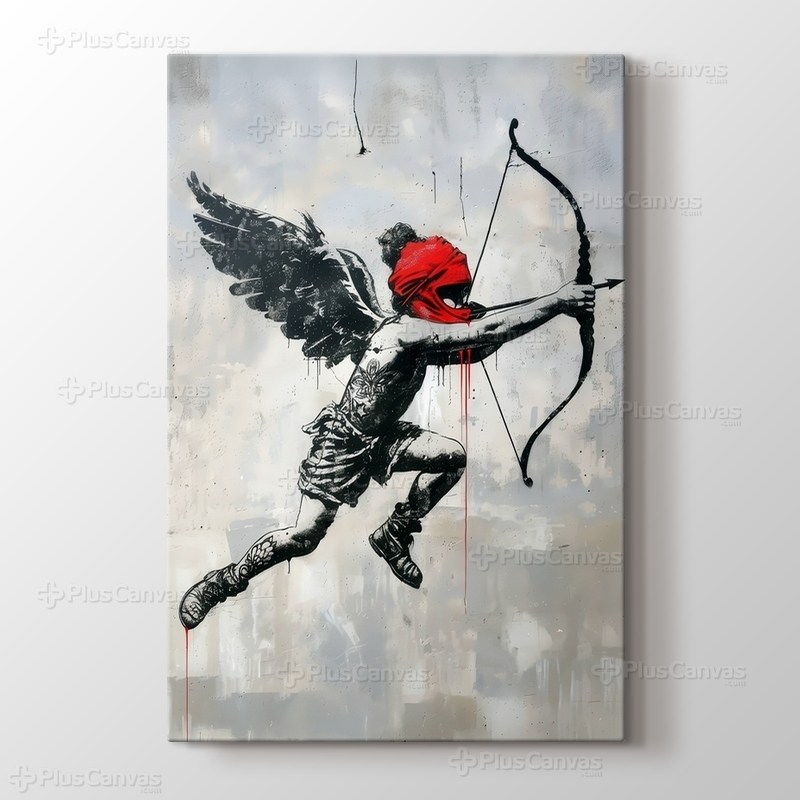 Bansky Eros görseli.