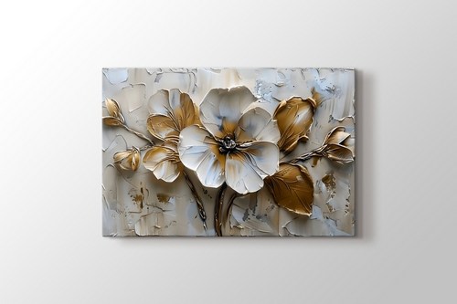 Kabartma Akrilik Çiçek görseli.