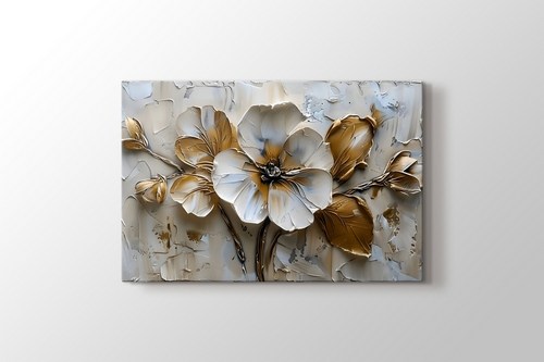 Kabartma Akrilik Çiçek görseli.