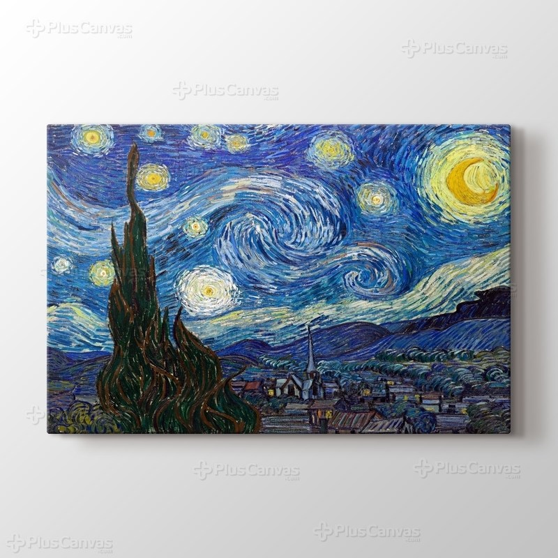 Yıldızlı Gece - The Starry Night görseli.