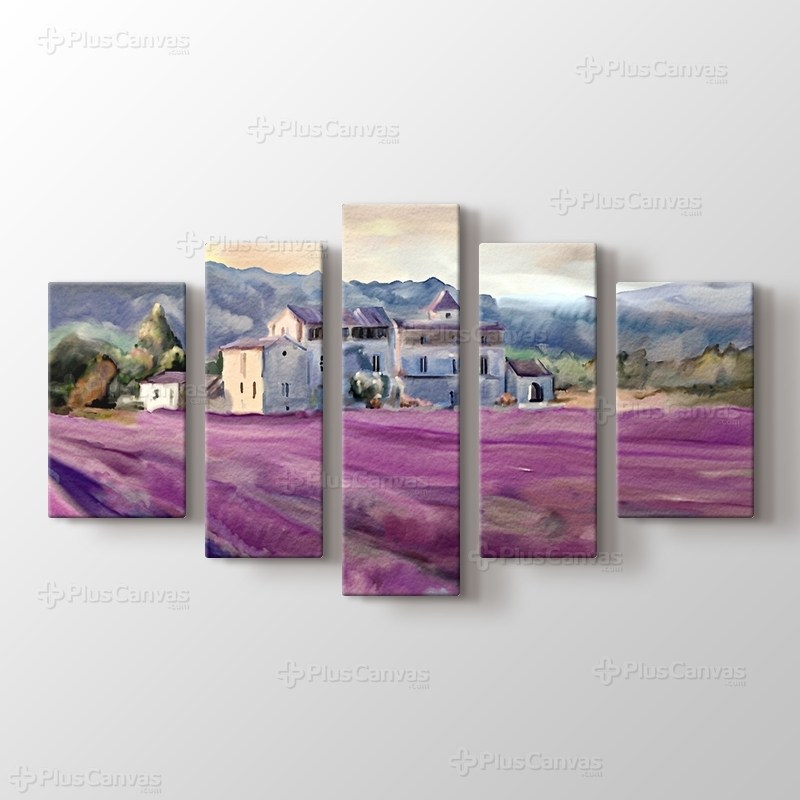 Provence - Lavanta Tarlası görseli.