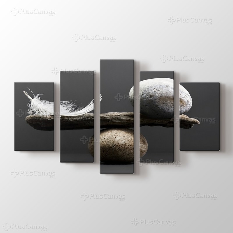 Taş ve Tüy Dengesi görseli.