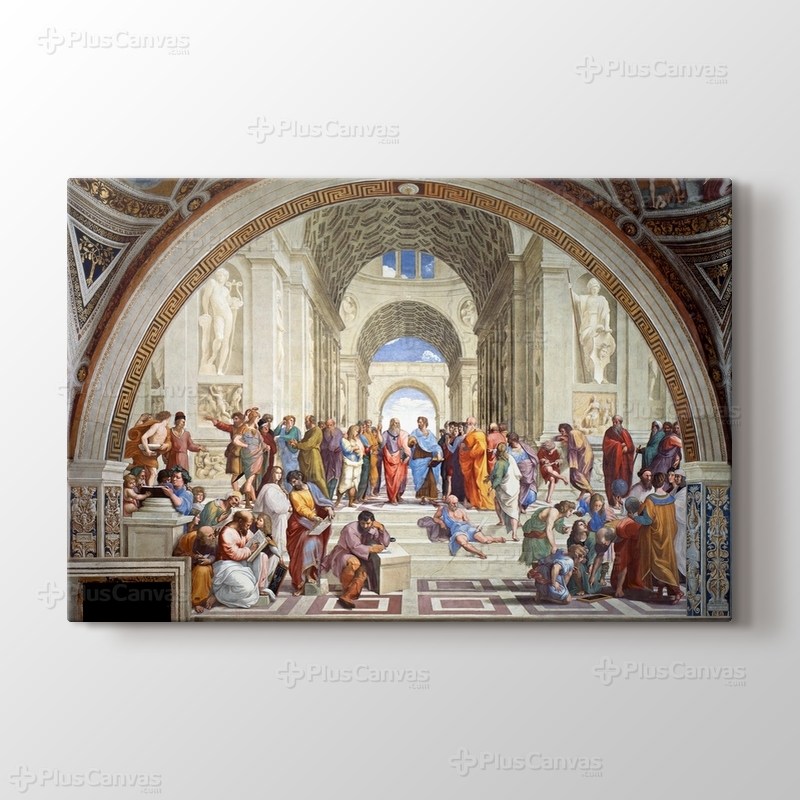 Atina Okulu - The School of Athens görseli.