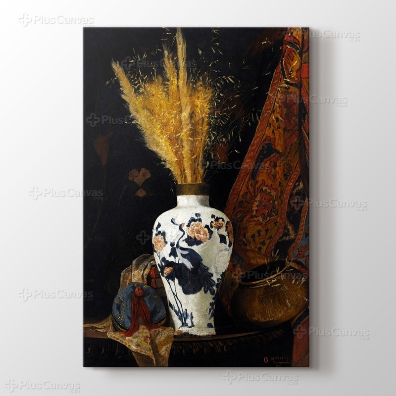 Beyaz Vazoda Çiçekler görseli.