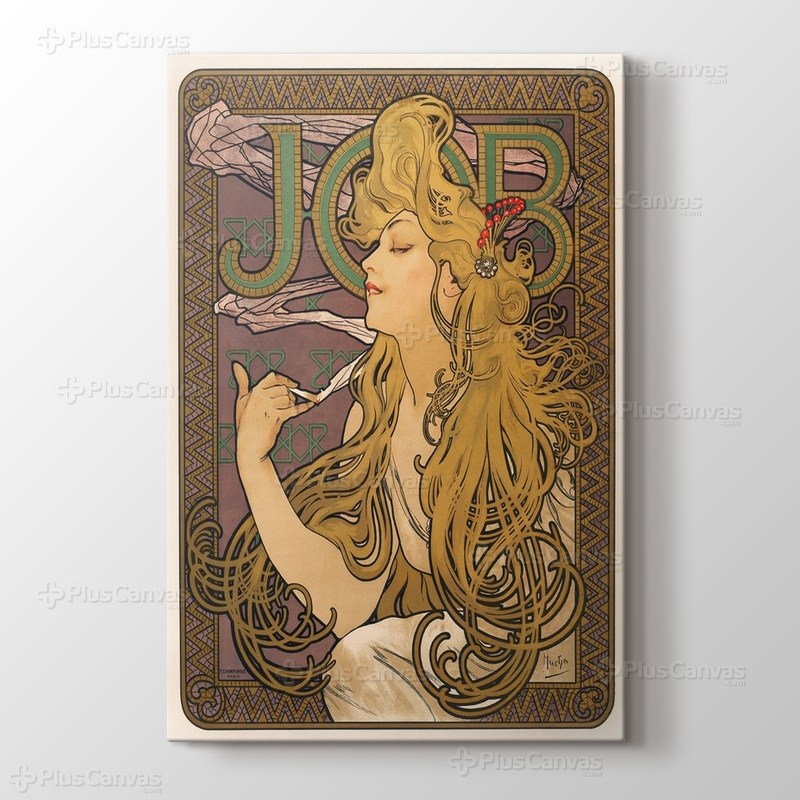 Job - Alphonse Mucha görseli.