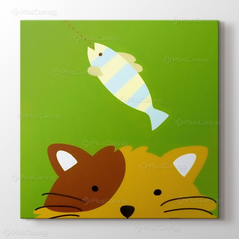 Pussy Cat and the Fish görseli.