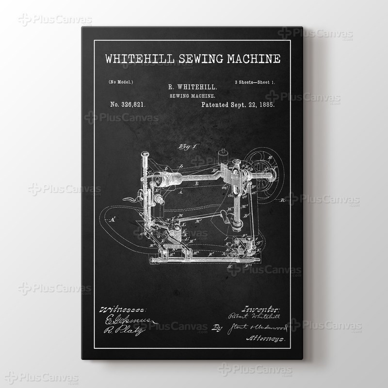 Sewing Machine Patent görseli.