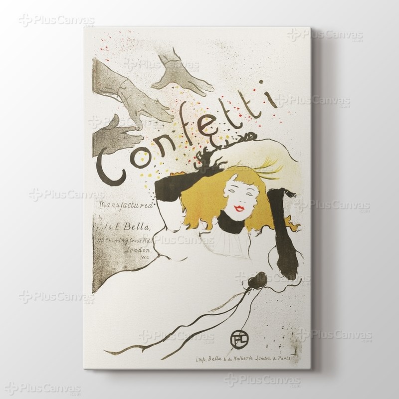 Confetti –Lautrec görseli.