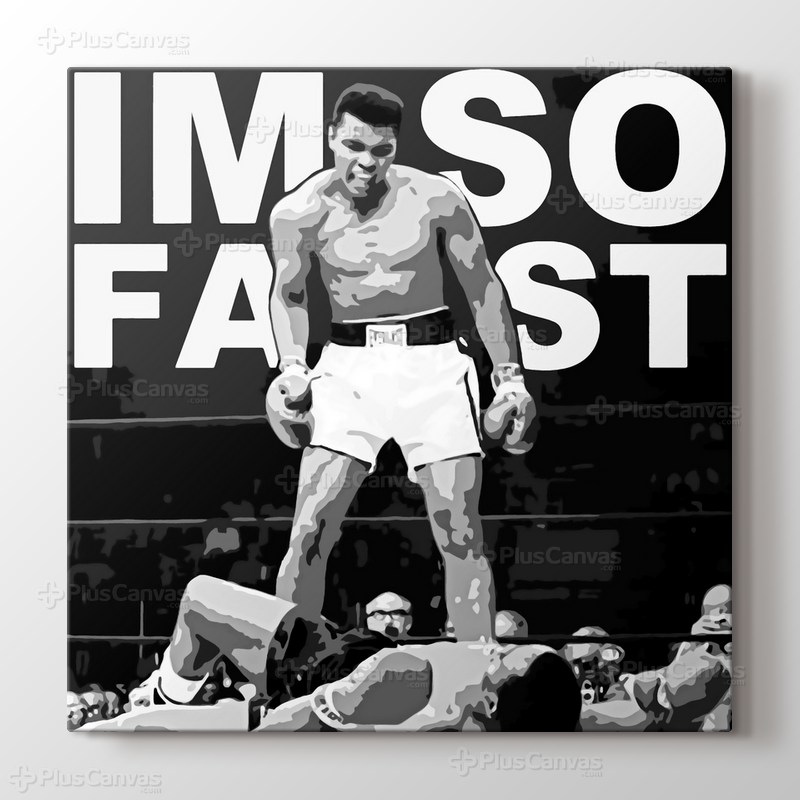 Muhammad Ali - I Am So Fast görseli.