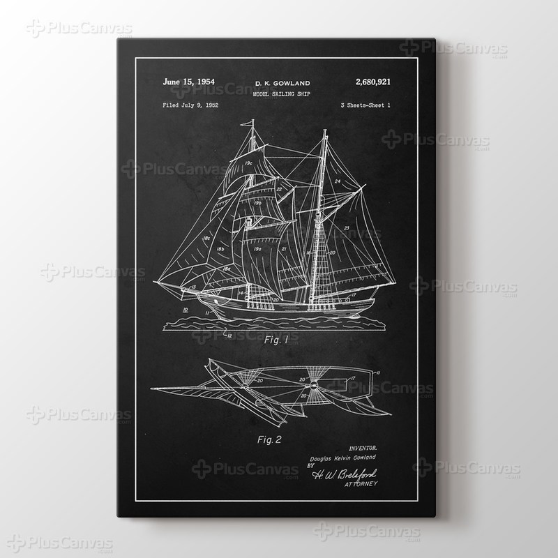 Sailing Ship Patent görseli.
