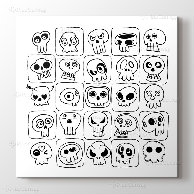 Kuru kafa boyama tablo görseli.