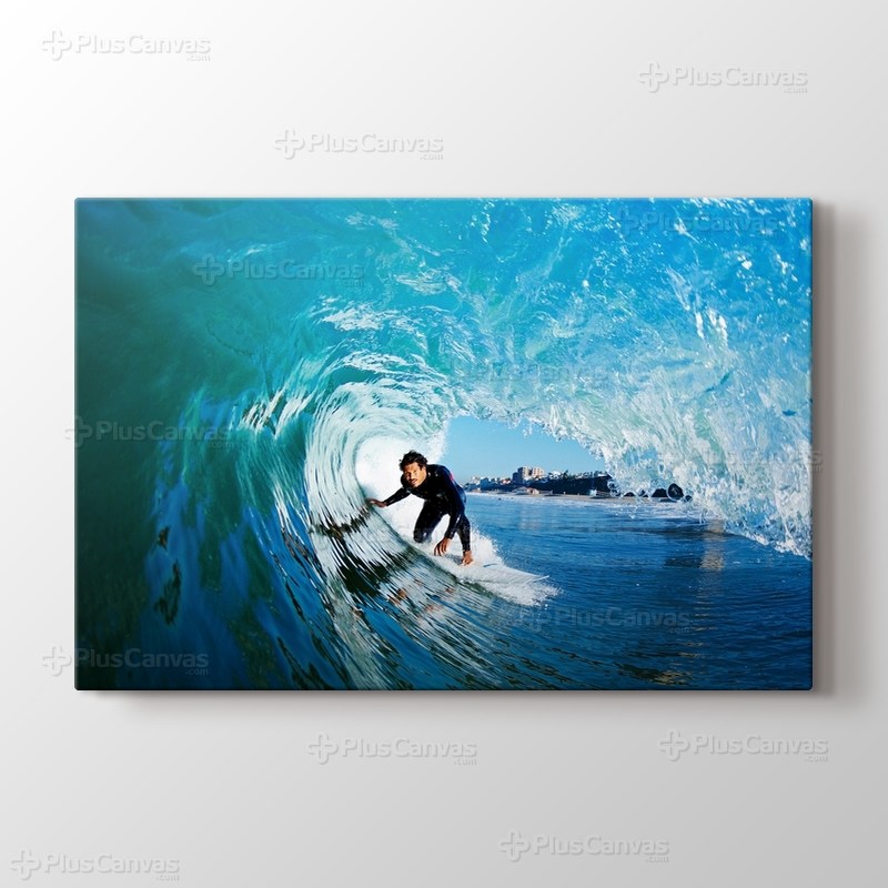 Okyanus Dalgası içinde Sörfçü görseli.