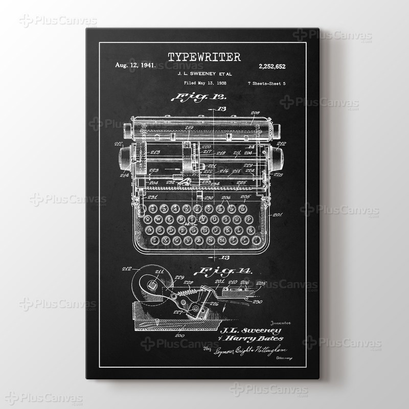Typewriter Patent görseli.