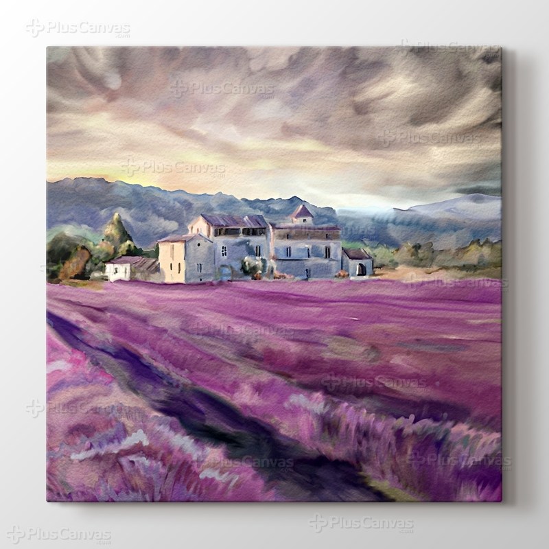 Provence - Lavanta Tarlası görseli.