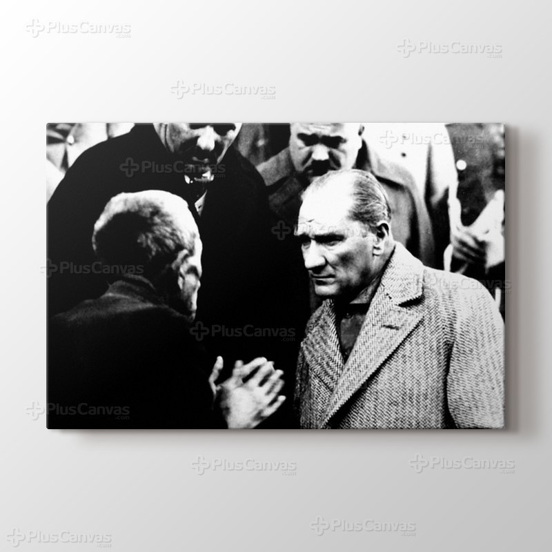 Atatürk Vatandaşı Dinlerken görseli.