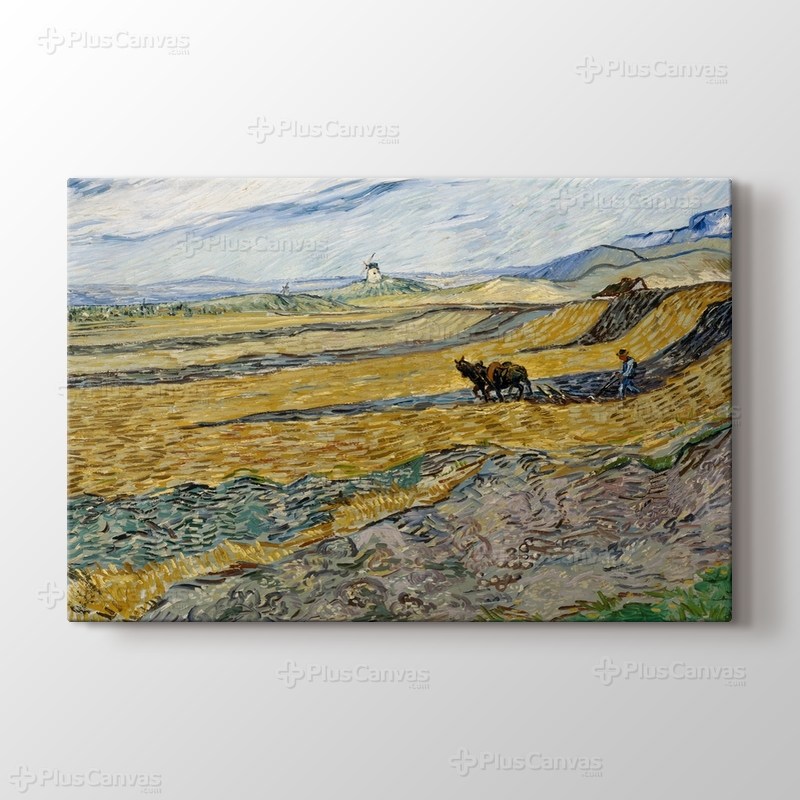 Enclosed Field with Ploughman görseli.