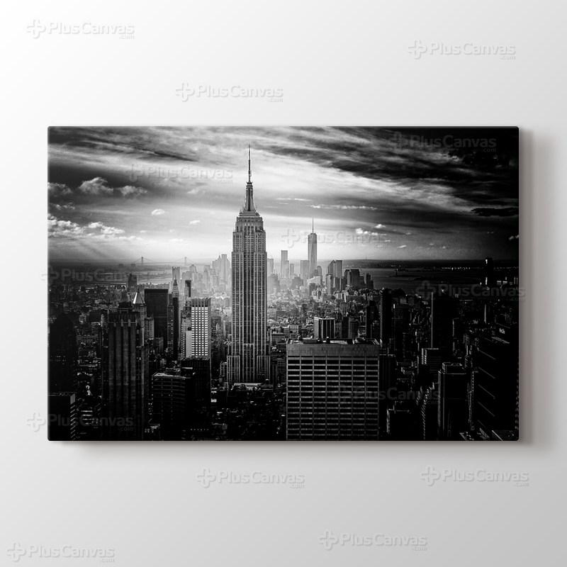 Empire States Building and Manhattan görseli.