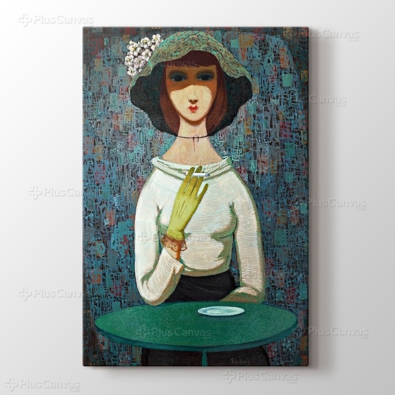 Woman with Cigarette görseli.