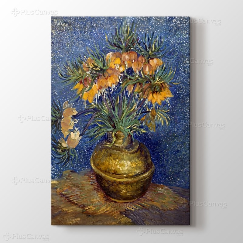 Still Life Vase with Fifteen Sunflowers görseli.