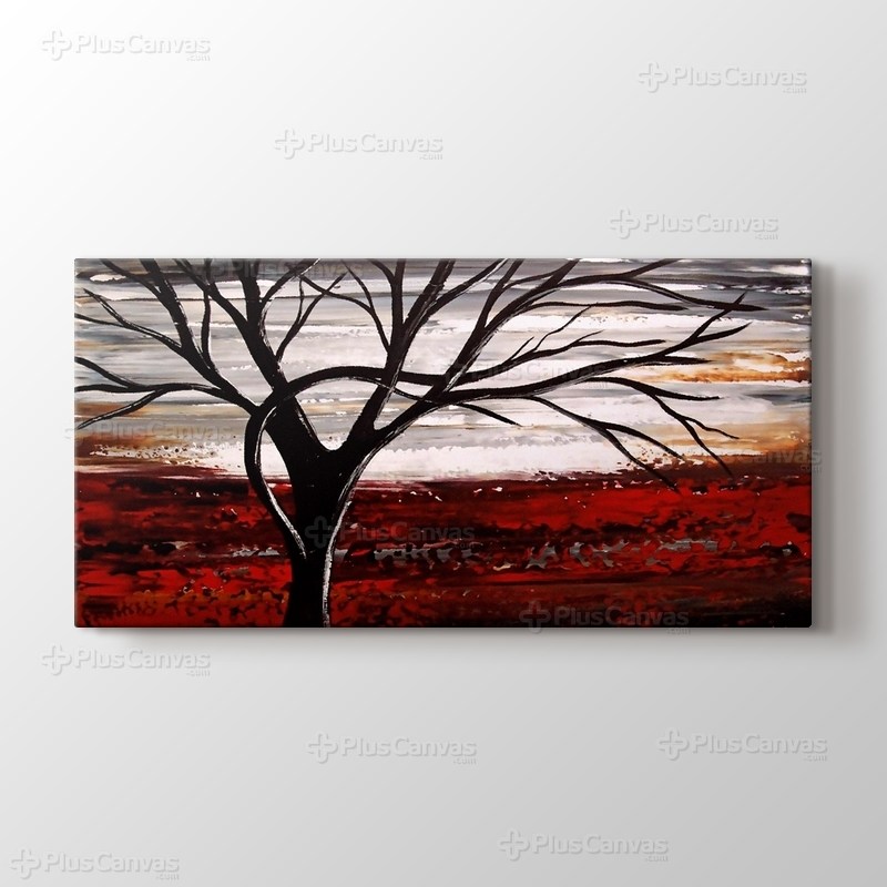 Tree on a Red Land görseli.