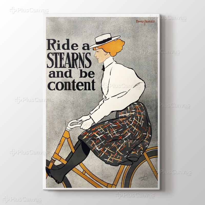 Ride a Stearns - Edward Penfield görseli.