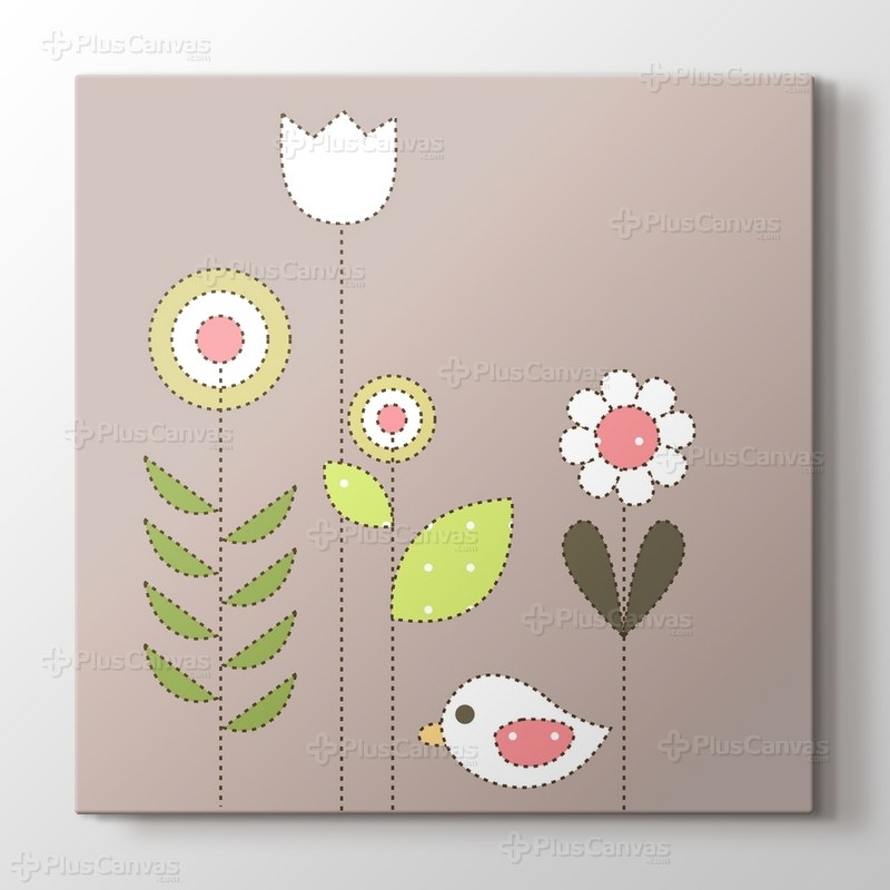 Bird and Flowers görseli.