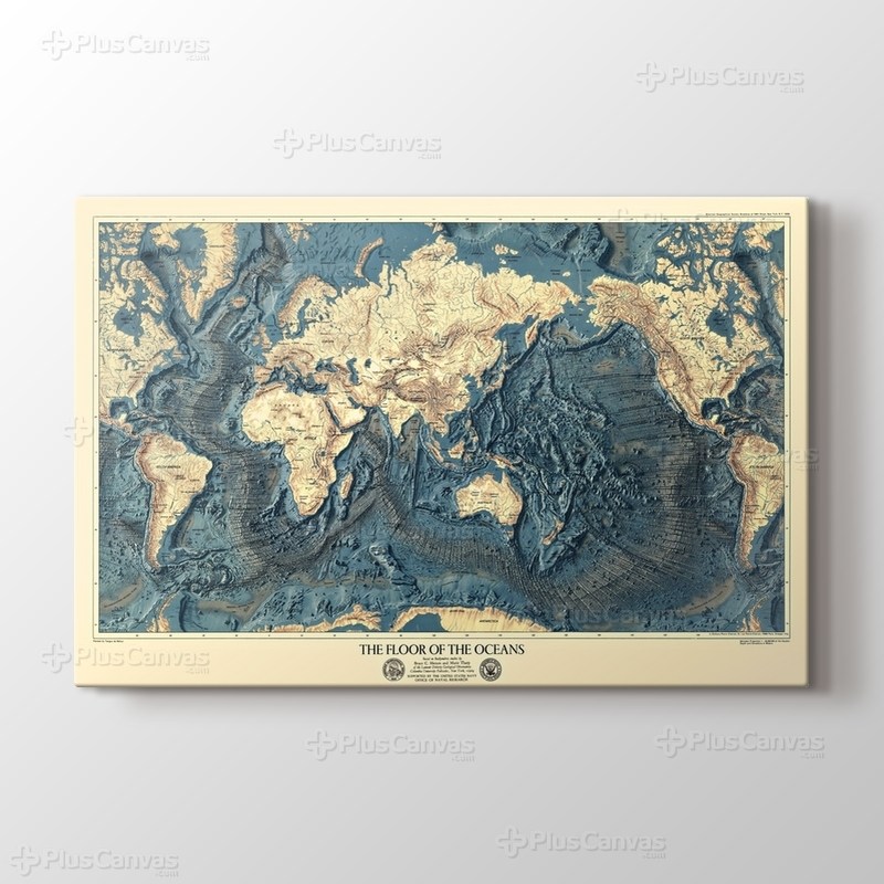 Okyanus Zemini Haritası görseli.