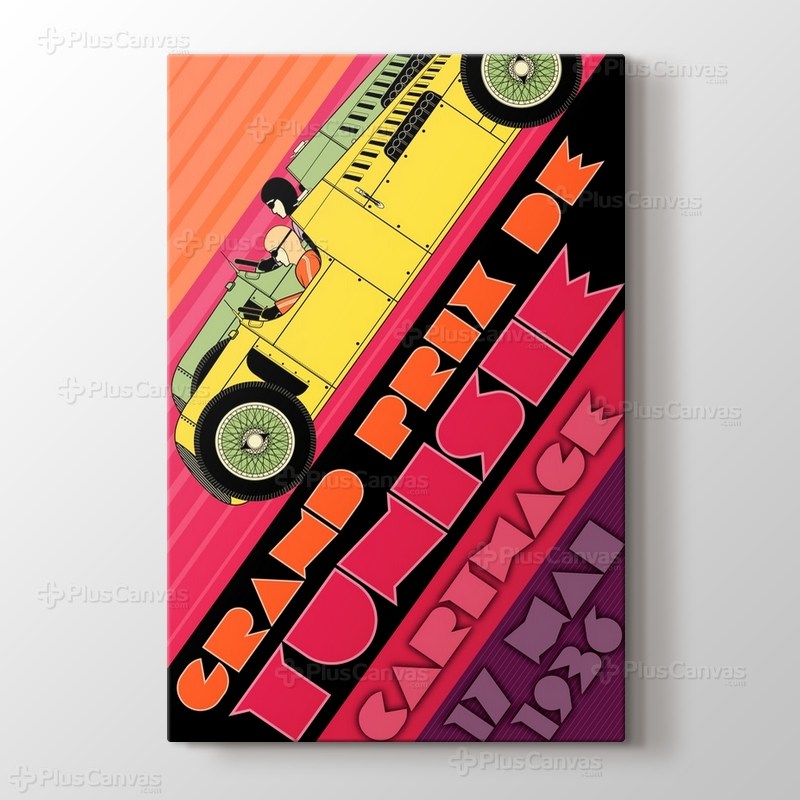 1936 Tunus Formula 1 Posteri görseli.