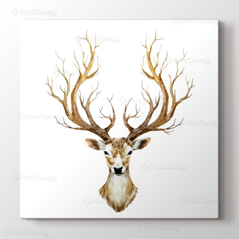 Hand Drawn Deer görseli.