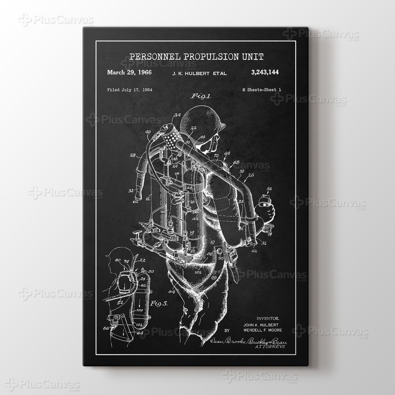 Personnel Propulsion Unit Patent görseli.
