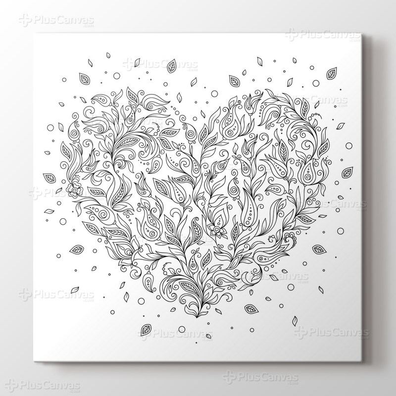 Kalpli boyama tablo görseli.