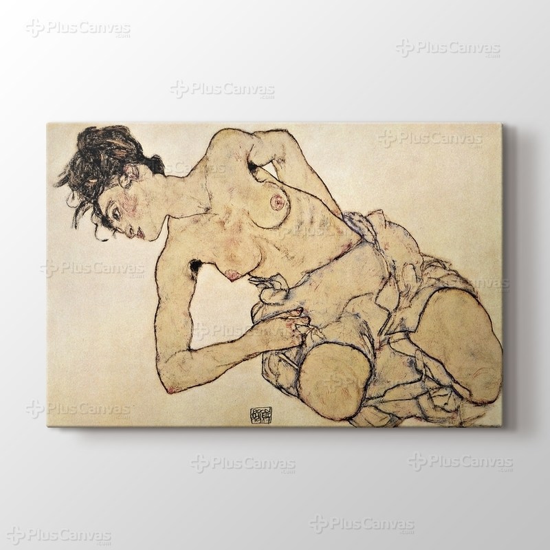 Knielende Halfnaakte görseli.