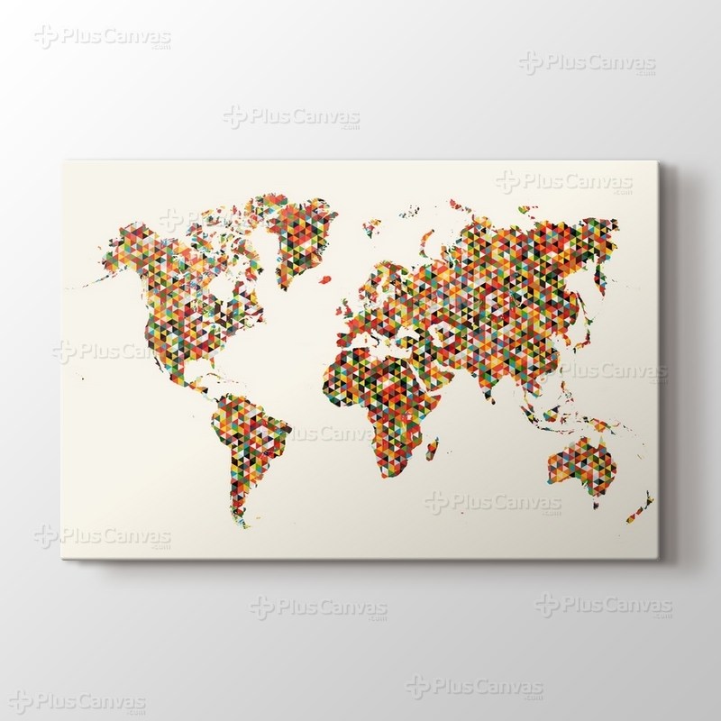 World Map Triangle görseli.