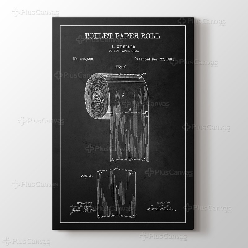 Toilet Paper Roll Patent görseli.