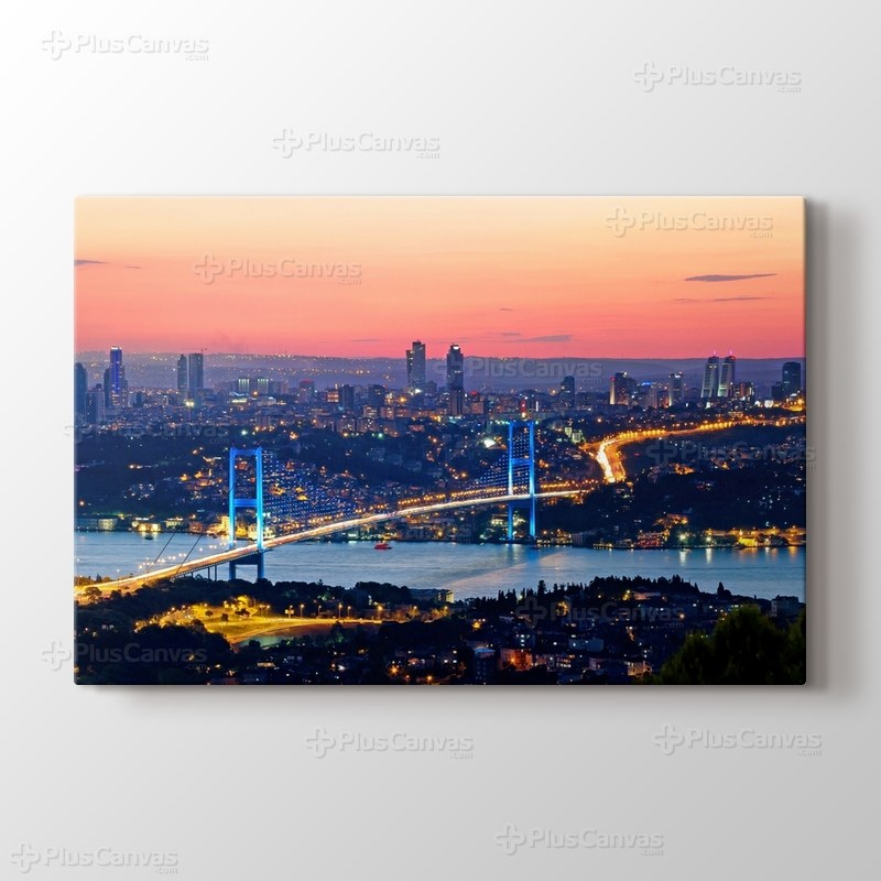 İstanbul - Gün Batımında Boğaziçi görseli.