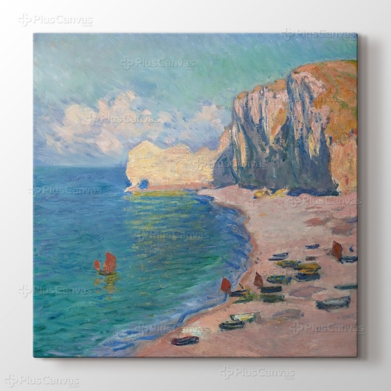 The Beach and the Falaise d’Amont görseli.